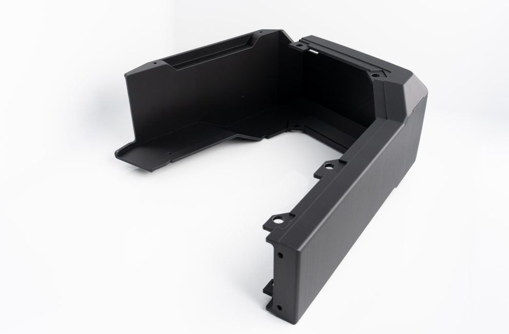 3D-printed equipment housing enclosure, large-format FFF4